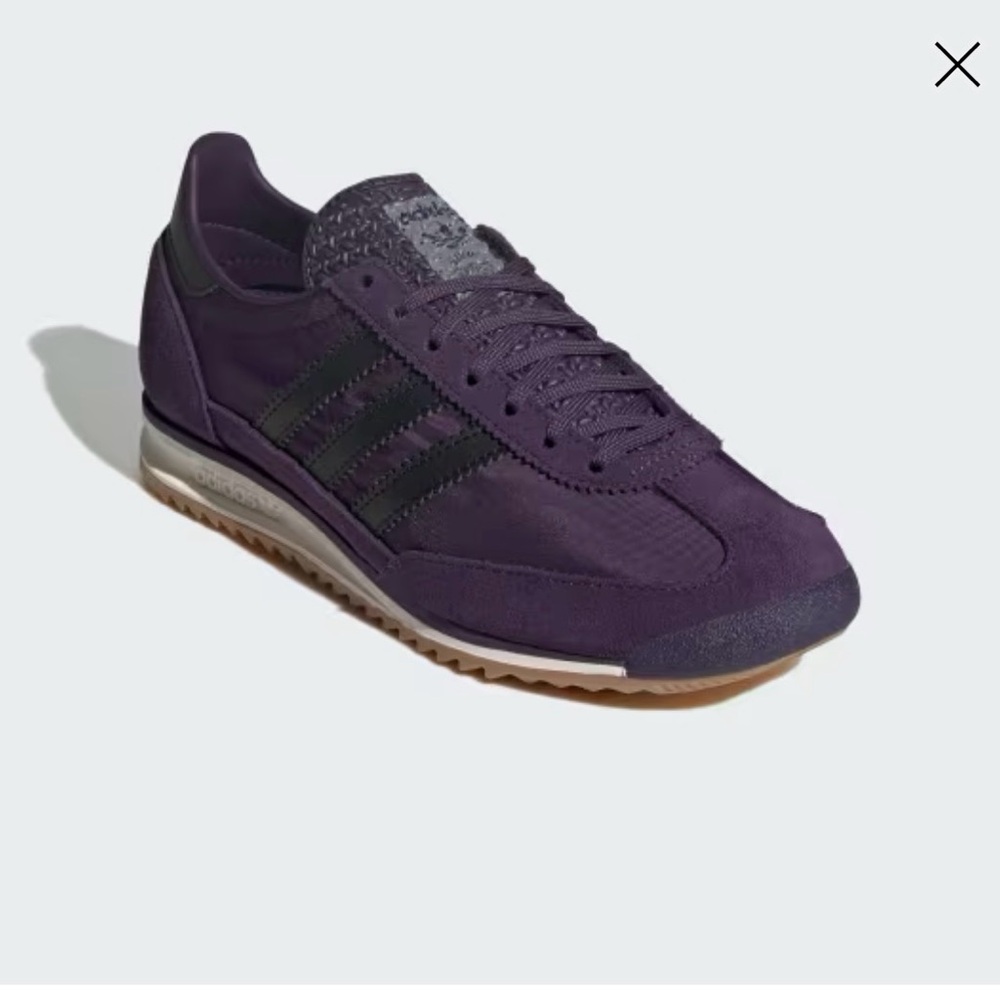 adidas SL 72 OG Women's Sneaker - Plum and Black - Picture 5 of 11